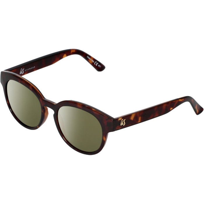 2021 US The Nathi Sunglasses 2604 - Gloss Tortoise Shell / Grey Gold Chrome Lenses