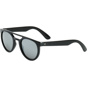 2021 US The Neos Sunglasses 834 - Gloss Black / Grey Silver Chrome Lenses