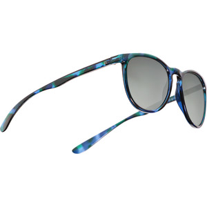 2021 US The Nobis Sunglasses 2472 - Gloss Blue Tortoise Shell / Grey Silver Chrome Lenses