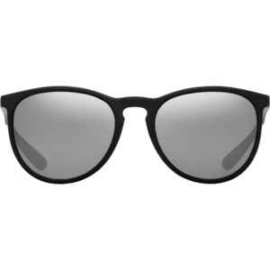 2021 US The Nobis Sunglasses 2472 - Matte Black / Vintage Grey Silver Chrome Lenses