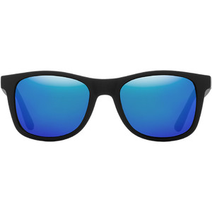 2021 Us The Maty Sunglasses 815 - Matte Black / Grey Blue Chrome
