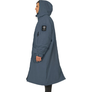2022 Voited Drycoat Capuche Impermable Peignoir / Poncho V21dcr - Marsh Grey