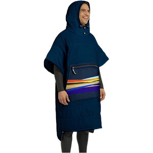 2022 Poncho Al Aire Libre Voited Navy / Scolt Head Island