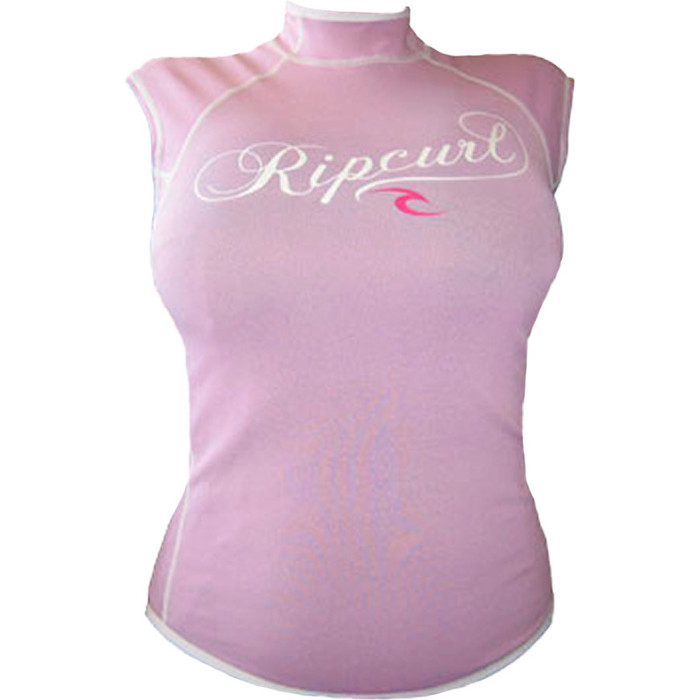 Rip Curl base Mesdames Hotskin 0.5mm Cap manches Gilet Rose W8768W