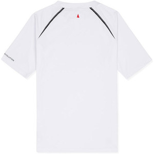 Musto Evolution Tee Dynamic Manches Courtes Emts018 Blanc
