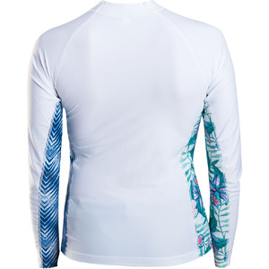 Rip Curl Womens All Over Langarm Rash Weste Wei WLE8KW