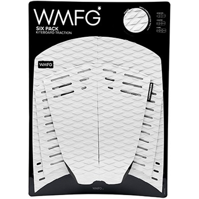 2024 WMFG Classic Six Pack Traction Pad White 170001
