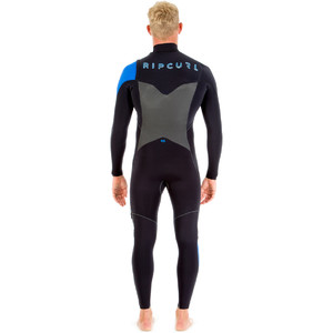 Rip Curl E-Bomb 5/4/3mm GBS Chest Zip Wetsuit BLUE WSM5CE
