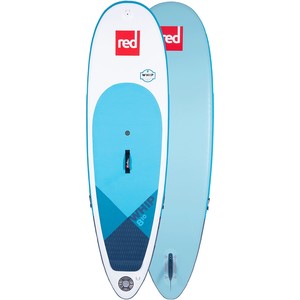 2020 Red Paddle Co Whip MSL 8'10 "aufblasbares Stand Up Paddle Board - Carbon / Nylon Midi Paddel Paket