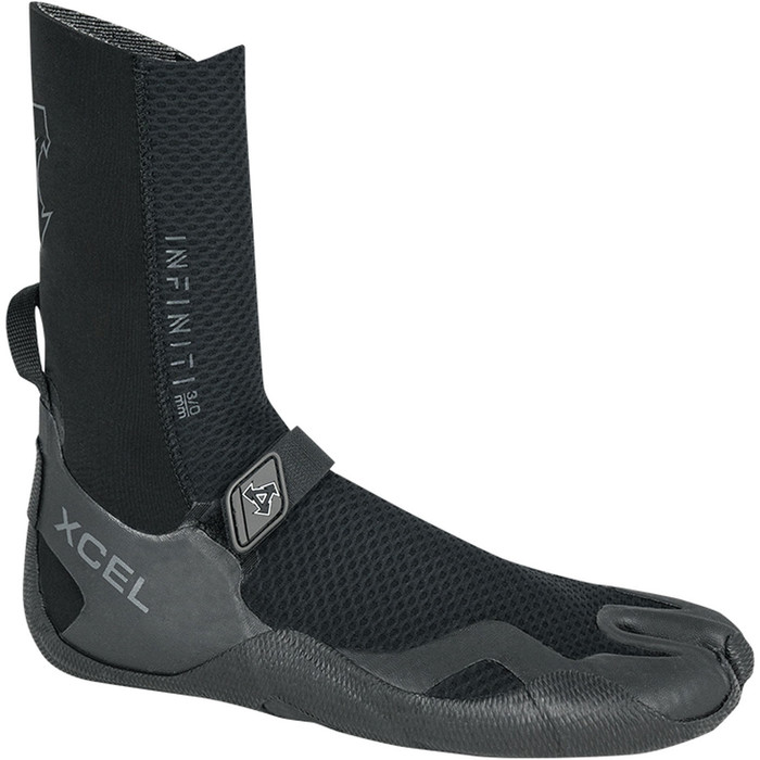 2022 Xcel Infiniti 3mm Split Toe Boots AN037020 - Black