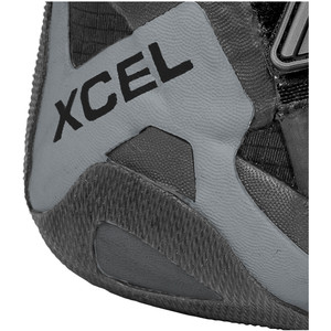 2022 Xcel Drylock 5mm Laarzen Met Gespleten Neus ACV59019 - Zwart / Grijs