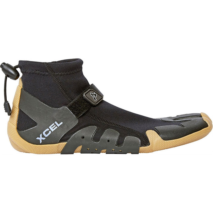 2023 Xcel Infiniti 1mm Split Toe Reef Wetsuit Boots AN153817 - Gum / Black