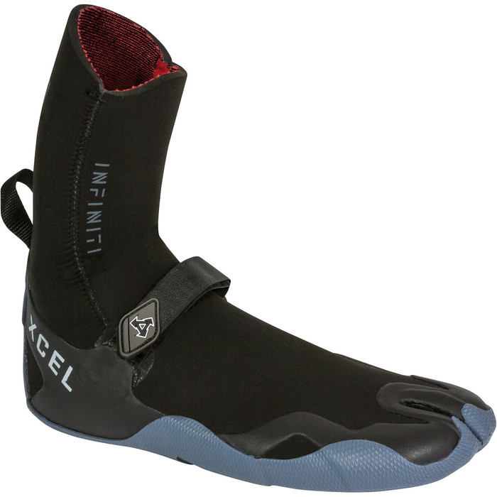 2021 Xcel Infiniti 5mm Split Toe Boots AT057017 - Black / Grey