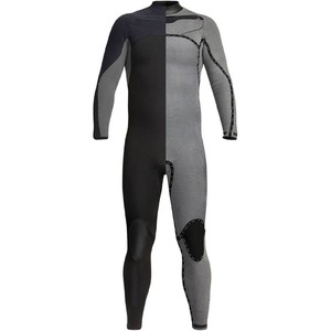 2020 Xcel Masculino Phoenix 5/4 5/4mm Chest Zip Wetsuit Mn54gbx0 - Preto / Graphite