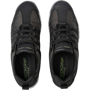 Henri Lloyd Deck Grip Profile Sapatos De Plataforma Em Preto Yf600001
