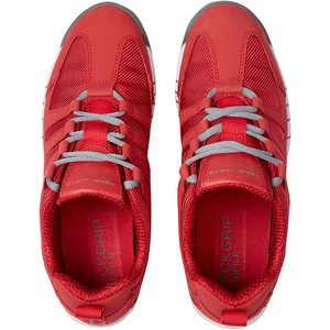 Henri Lloyd Deck Convs Profile Sapatos De Convs Em Novo Vermelho Yf600001