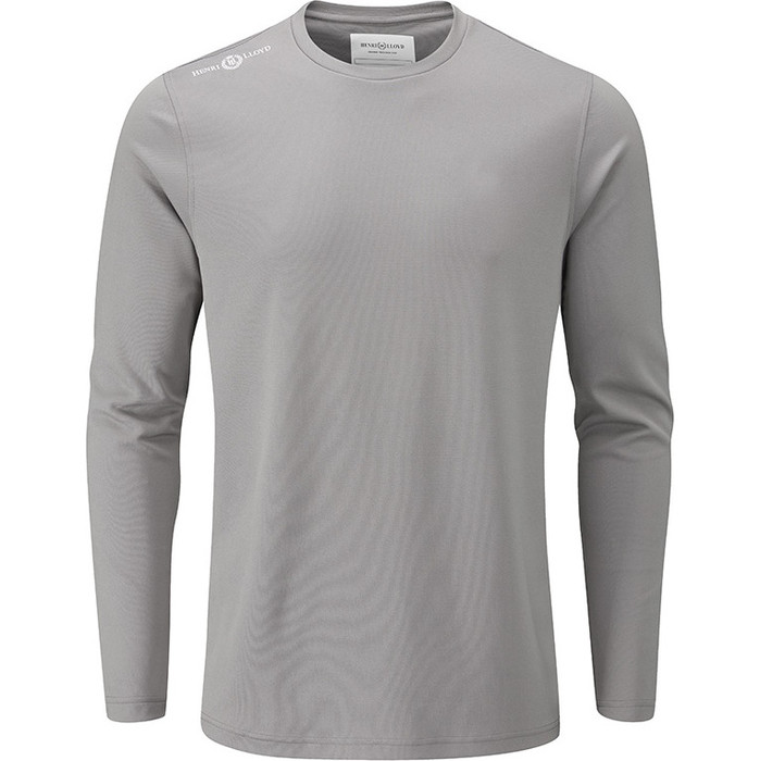 Henri Lloyd Cool Dri Long Sleeve T-Shirt Titanium YI200003