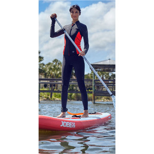  2018 Jobe Womens Aero Yarra inflable Stand Up Paddle Board 10'6 x 32 "INC Paleta, mochila, bomba y correa