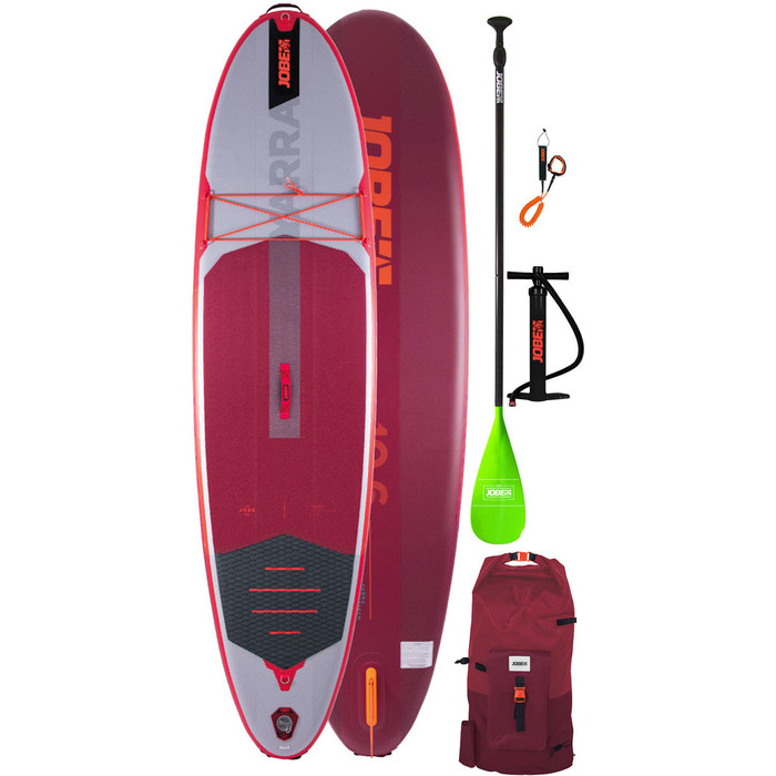 2020 Jobe Yarra Gonflable Stand Up Paddle Board 10'6 X 32" Paddle Inc, Sac  Dos, Pompe Et Laisse