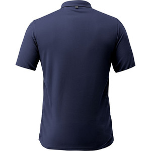 2021 Zhik Dry Short Sleeve Polo Shirt Navy TOP87