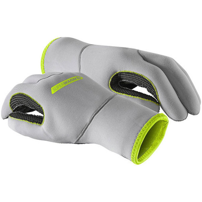 2024 Zhik Superwarm Neoprene Gloves Grey 1100 - Wetsuits