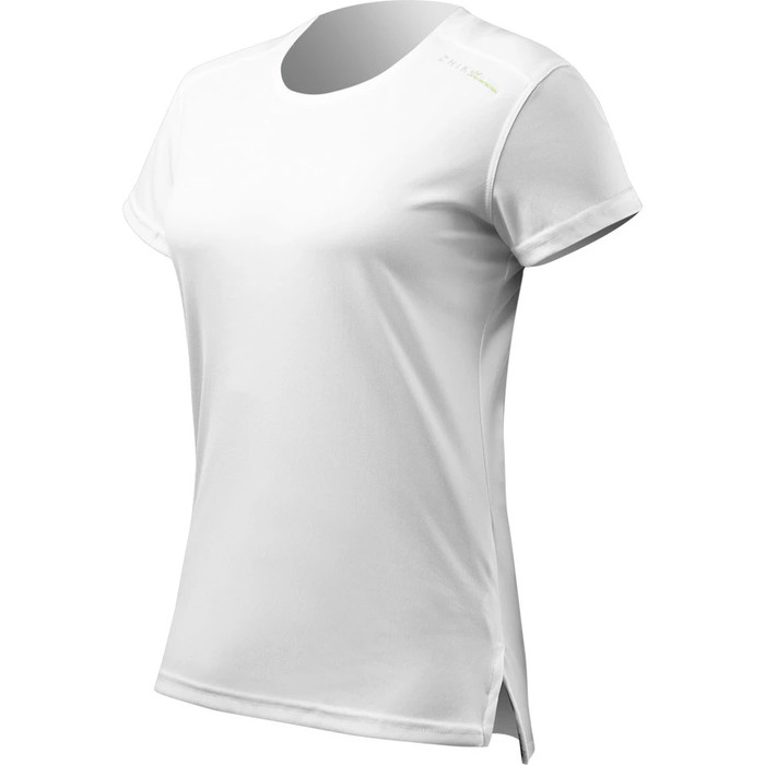 2024 Zhik Womens ZhikDry UV Active Short Sleeve Top ATP0075W - White