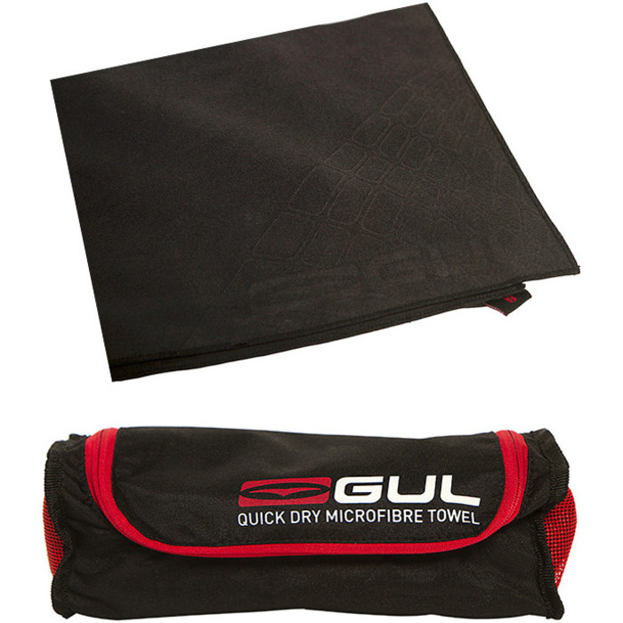 Gul Quick Dry Towel in Black AC0081