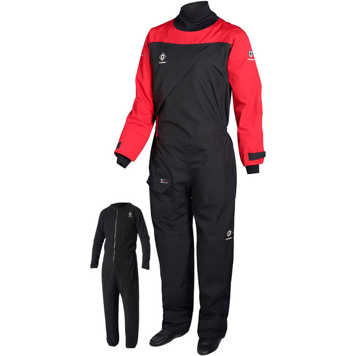 Crewsaver Atacama Sport Drysuit  RED / BLACK 6555 2ND