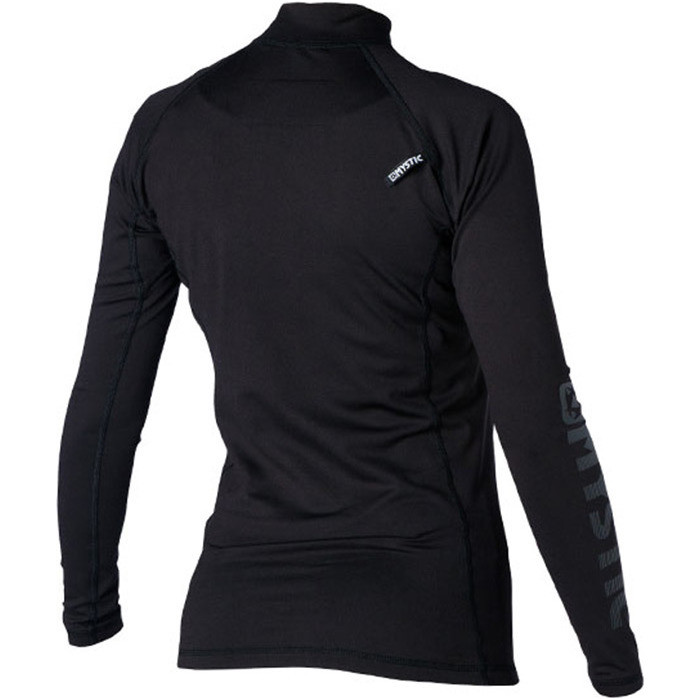 2022 Mystic Womens Long Sleeve Bipoly Thermo Vest BLACK 140085