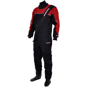 Drysuit tanche Crewsaver Cirrus Drysuit sac Dry UnderFleece noir / rouge 6515
