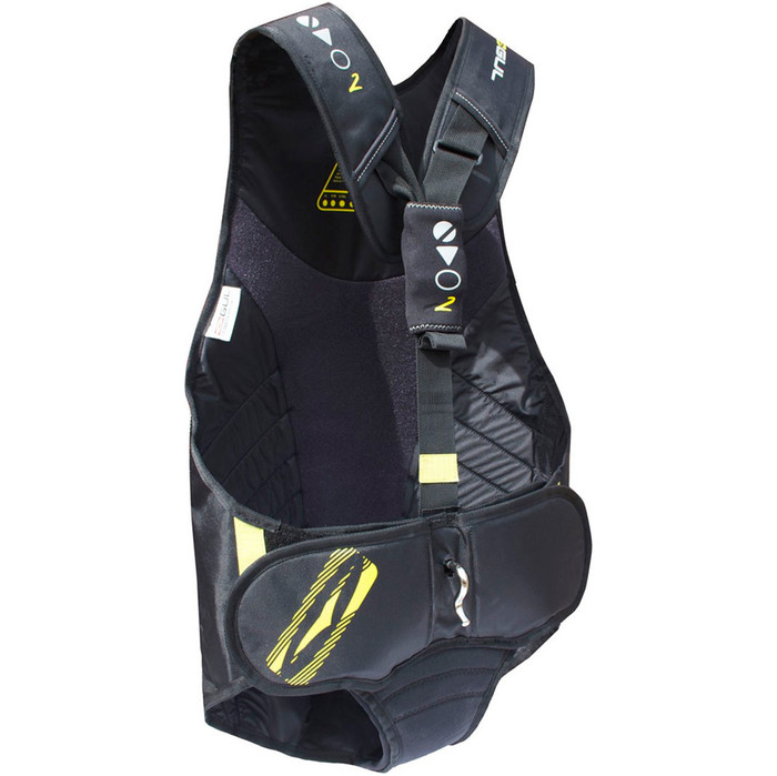 2020 Gul Evolution 2 Trapeze Harness in Black / Yellow GM0374