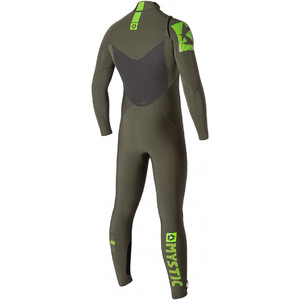 2016 Mystic Majestic 5/3mm Chest Zip Wetsuit - Army 150005