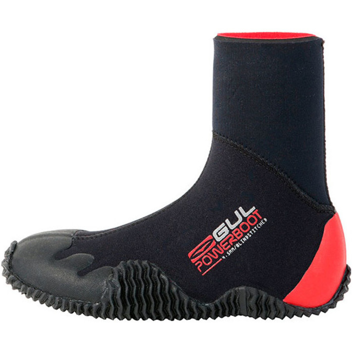 Gul JUNIOR Power 5mm wetsuit Boot BO1264 Black / RED