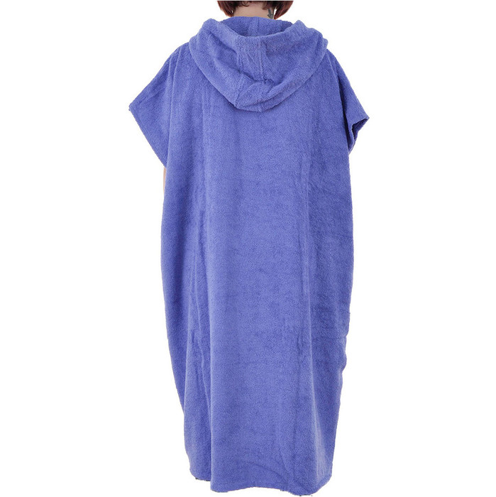 2024 Northcore Beach Basha Robe / Poncho Med Huva NOCO24 - Purple Blue