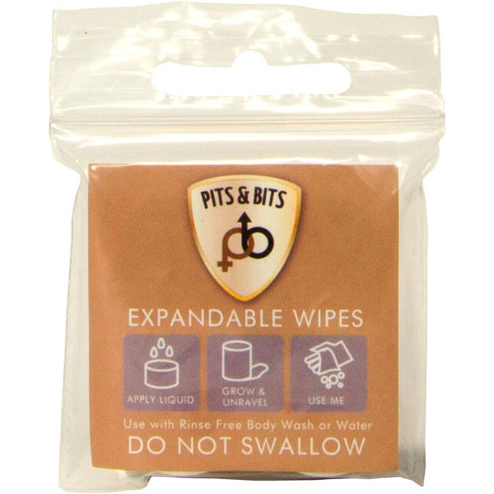 2014 Pits & Bits ampliable Wipes Cuerpo - 9 Paquete