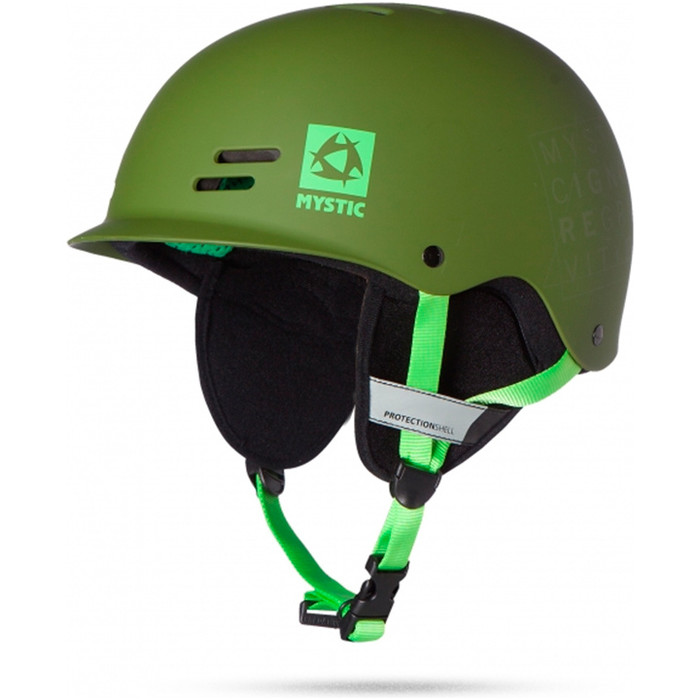Casco multideportivo Mystic Predator con almohadillas para la oreja - Army 140200