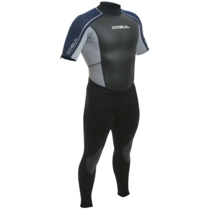 Gul Response 3mm Convertible Arm Wetsuit in NAVY / SILVER RE2302 - 2ND