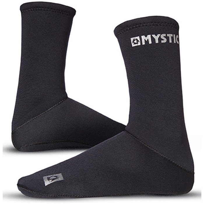 2021 Mystic 2mm Neoprene Semi Dry Round Toe Sock 070810