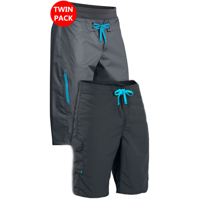 Palm Spring & Summer Shorts: Horizon & Skyline Kanu / Kajak Shorts Graues Bundle-Angebot