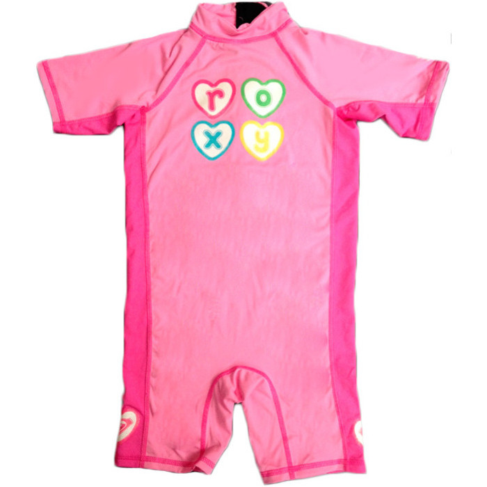 Roxy Toddler Teenie Rash Sun Suit En Rose Ft01ts