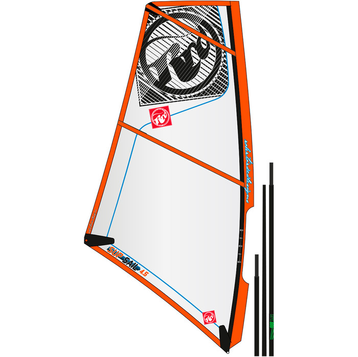 RRD Stand Up Paddle Board Vela y aparejo - Kit Completo - 1,5M