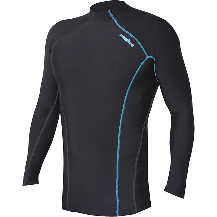 2020 Nookie Thermal Base Softcore Long Sleeve Top Dark Grey / Blue TH50