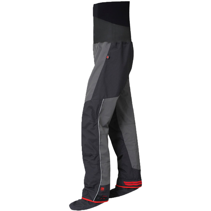 2023 Nookie Evolution Dry Trousers With Fabric Socks Charcoal Grey / Shadow Black TR30