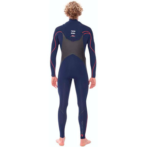 Billabong Xero Furnace 5/4mm Chest Zip Steamer Wetsuit INK