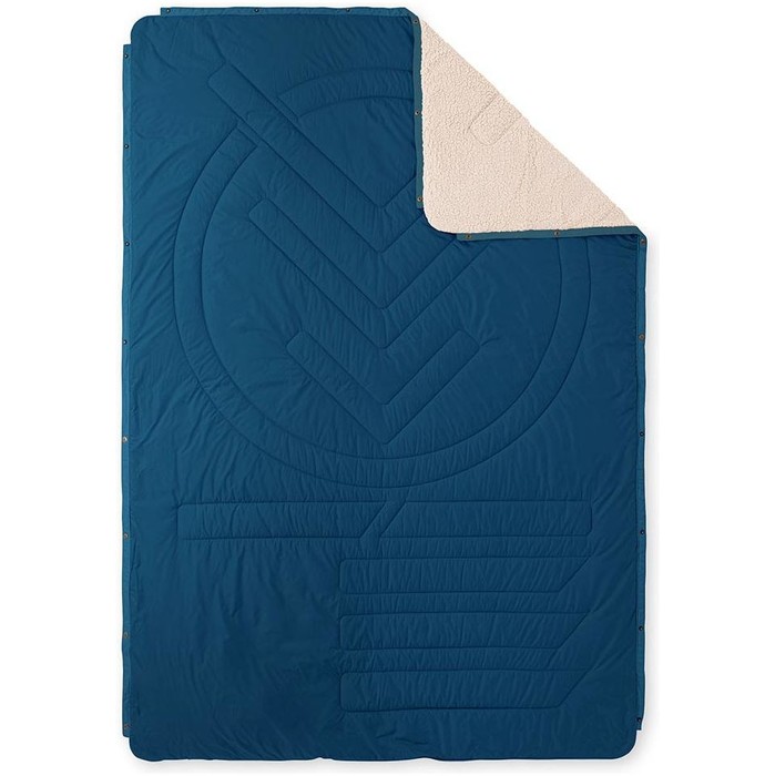 2021 Voited Recycled Cloudtouch Indoor / Outdoor Camping Pillow Blanket V20UN01BLCTC - Legion Blue