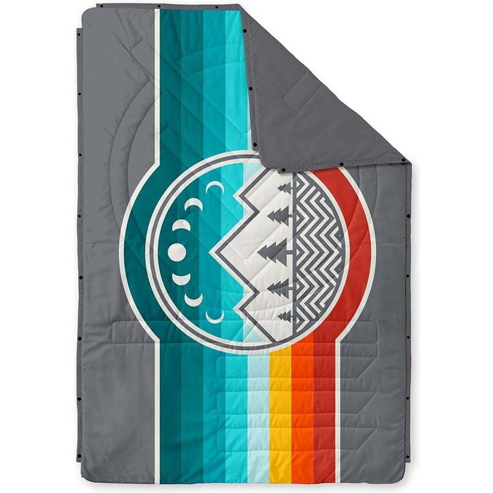 2021 Voited Recycled Ripstop Outdoor Mini Travel Blanket V20UN04BLMTR - Camp Vibes