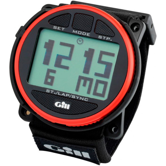 2024 Gill Regatta racetimer horloge Rode / zwarte knoppen W014