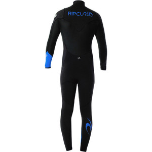 Rip Curl E-Bomb Pro 3 / 2mm GBS Chest Zip Wetsuit Negro / Azul WSM4AE