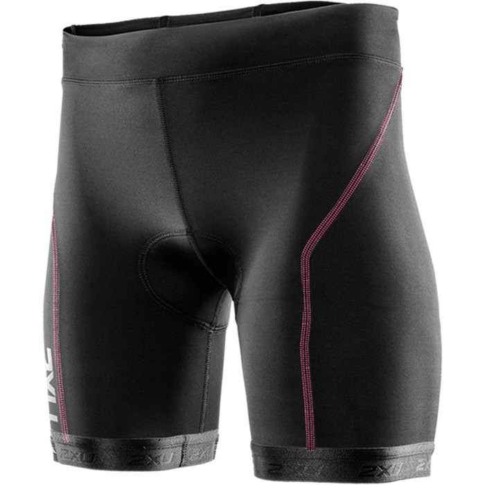 2XU Ladies Active G: 2 Tri Pantalones cortos NEGRO WT3122