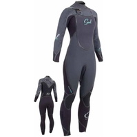 Ladies Viper 3/2 CHEST Zip Wetsuit  VR1208 VR1216 in Black/Graphite